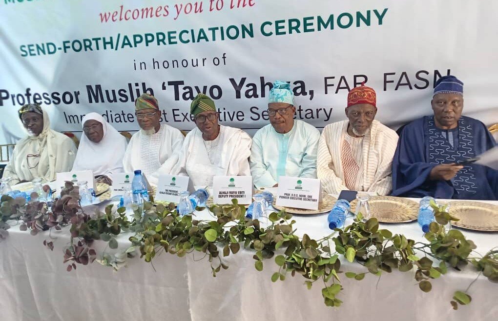 MUSWEN hosts send forth ceremony for retired Executive Secretary, Prof Muslih Yahya