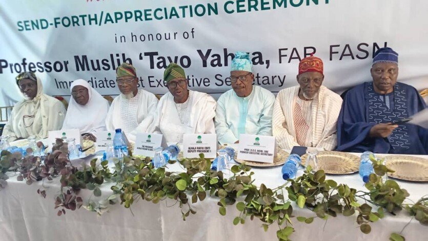 MUSWEN hosts send forth ceremony for retired Executive Secretary, Prof Muslih Yahya