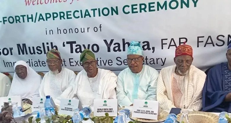Muslim Ummah hosts send forth ceremony retired Executive Secretary, Muslih Yahya